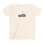 Busker Youth Short Sleeve Tee, Fun Summer Tee, Music Lover Gift, Kids Graphic T-Shirt, Festival Outfit, Creative Gift Idea