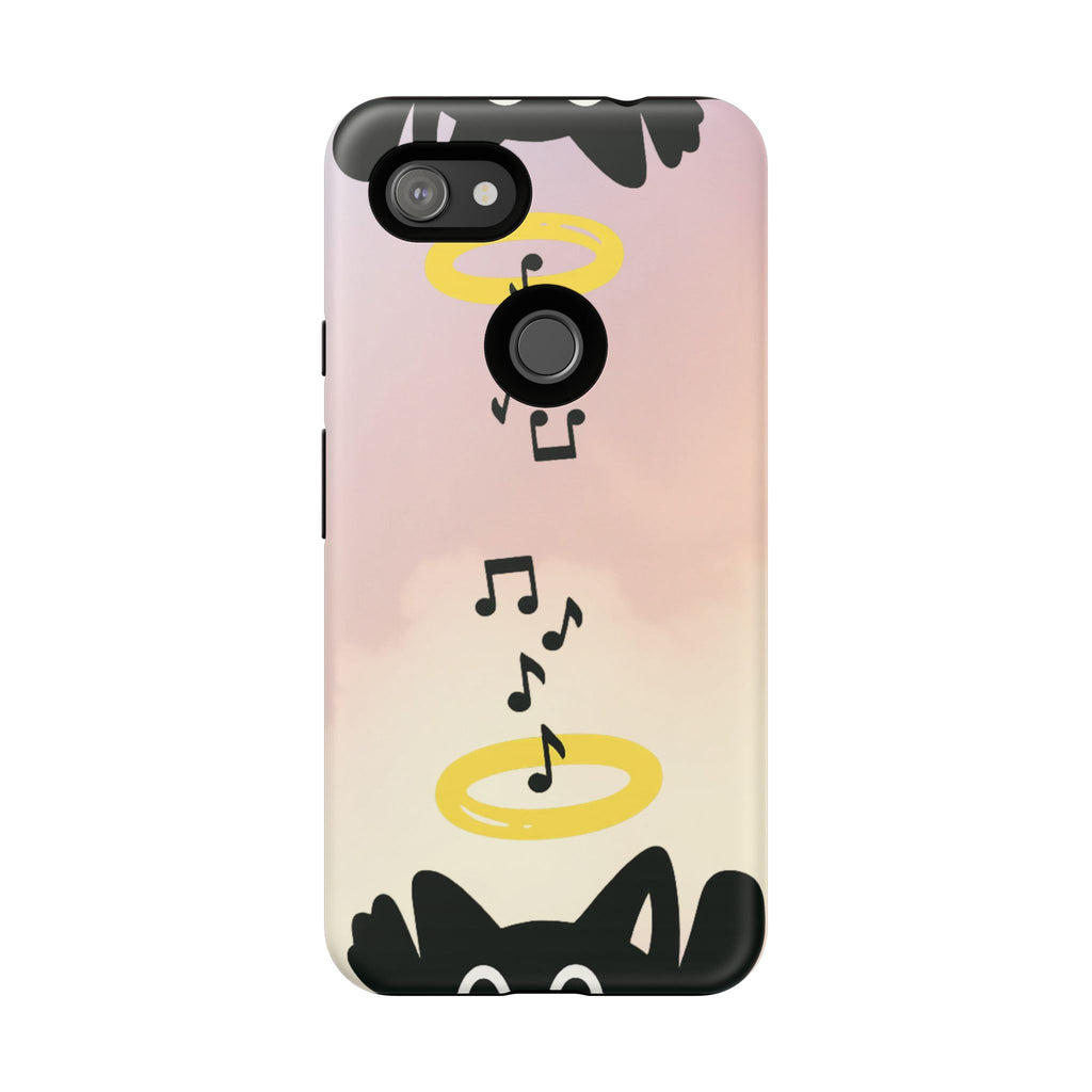 Cute Animal Phone Case, Tough Phone Cover for Pet Lovers, Gifts for Birthdays, Holidays, Music Lovers, Fun Tech Accessories