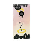 Cute Animal Phone Case, Tough Phone Cover for Pet Lovers, Gifts for Birthdays, Holidays, Music Lovers, Fun Tech Accessories