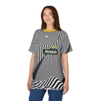 Psychedelic Unisex Cut & Sew Tee, Graphic Tee for Music Lovers, Unique Gift for Festivals, Trendy Streetwear, Perfect for Every Day