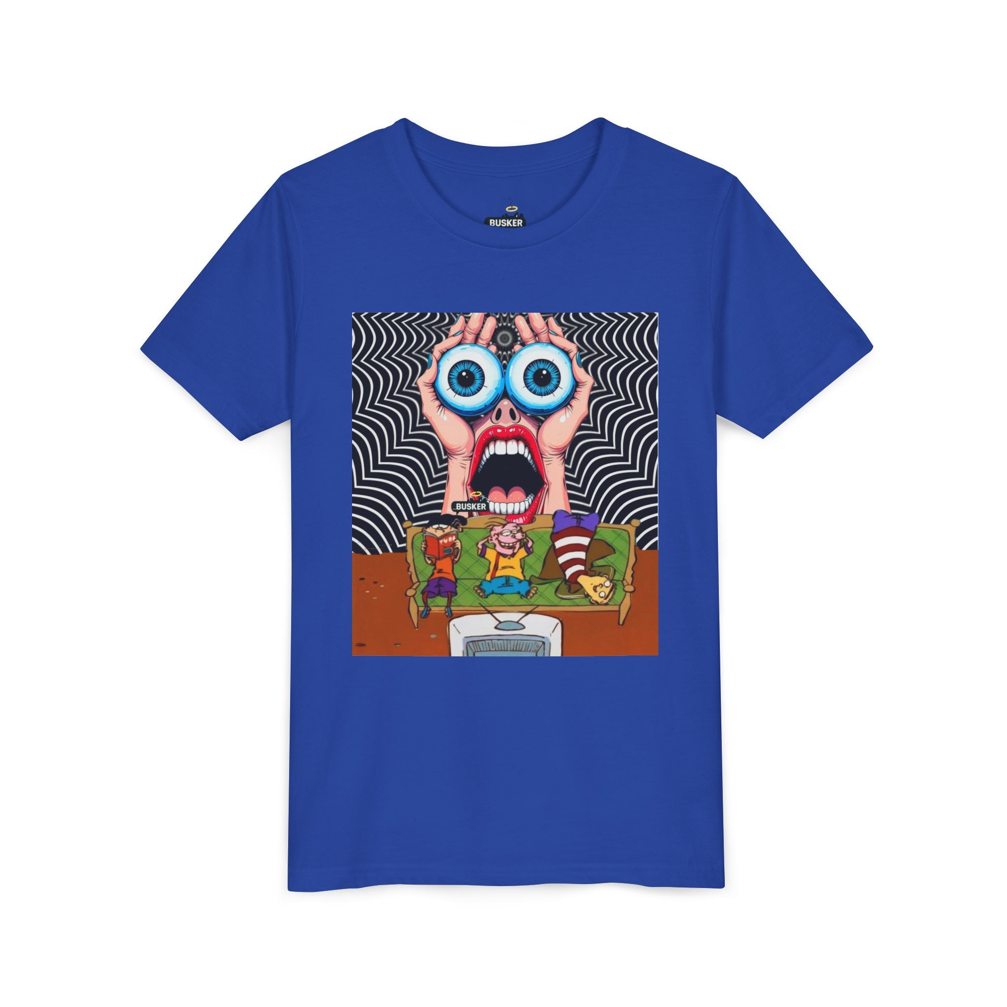 Graphic Youth Tee - Colorful Fun Shirt for Kids, Party T-Shirt, Gift for Youngsters, Trendy Youth Apparel, Art-Inspired Clothing