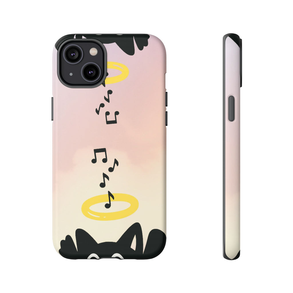 Cute Animal Phone Case, Tough Phone Cover for Pet Lovers, Gifts for Birthdays, Holidays, Music Lovers, Fun Tech Accessories
