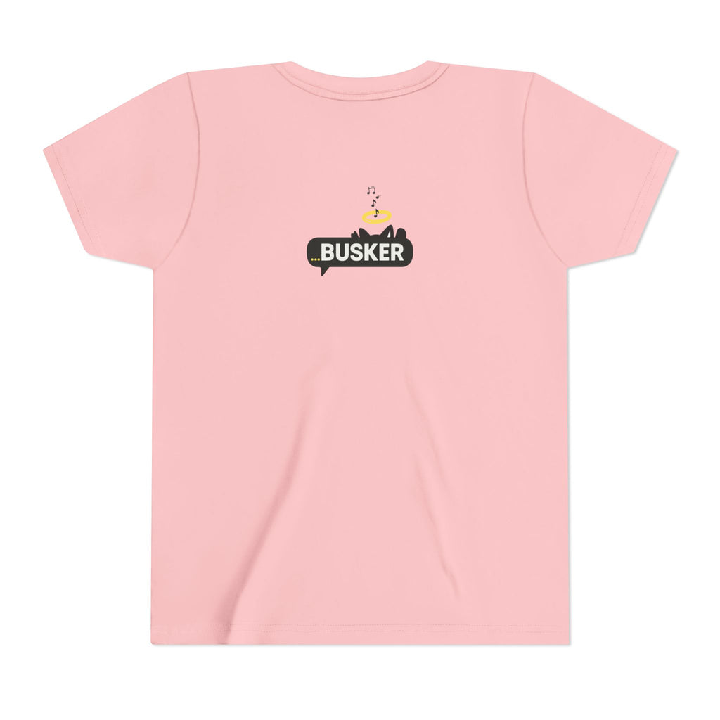 Youth Graphic Tee, Unisex T-Shirt for Kids, Cool Streetwear, Music Lover Apparel, Gift for Young Creatives, Trendy Summer Wear