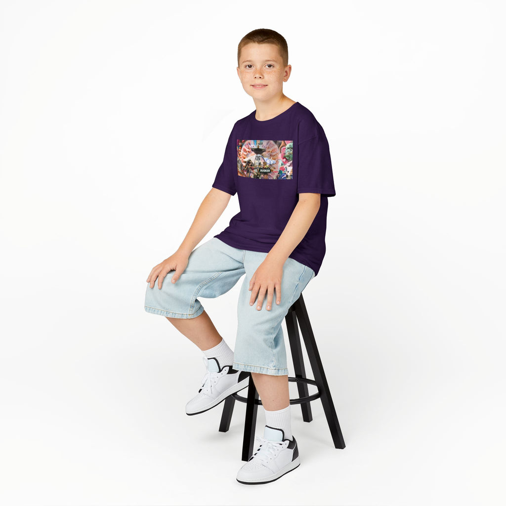 Colorful Kids Graphic Tee - Fun & Stylish Wear for Young Explorers