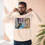 Whimsical Art Hoodie, Funny Graphic Sweatshirt, Unique Animal Designs, Cozy Gift for Kids & Teens, Perfect for Festivals & Casual Wear