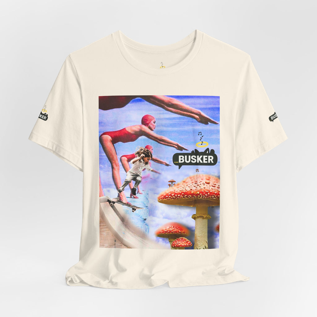 Busker Fun Graphic Tee - Unisex Jersey Short Sleeve