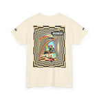 Retro Busker Graphic Tee - Unisex Heavy Cotton