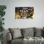 Vibrant Busker Fine Art Poster for Home Decor