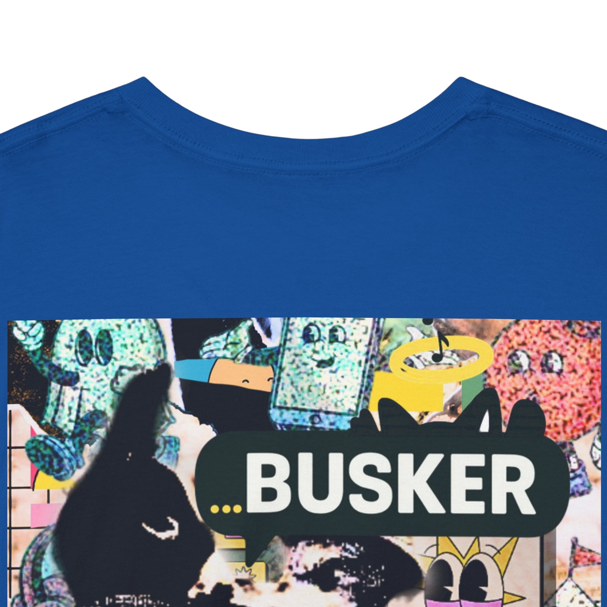 Grunge Art Busker Unisex Heavy Cotton Tee