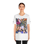 Busker Vibe Unisex Tee - Music & Art Collage Design