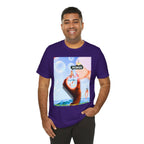 Busker Vibe Unisex Jersey Tee – Colorful Artistic Design for Summer Fun
