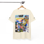 Cool Graphic Unisex Heavy Cotton Tee - 'Busker' Design