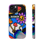 Colorful Phone Case, Cute Phone Accessories, Gift for Music Lovers, Fun Tech Gear, Unique Floral Design Case