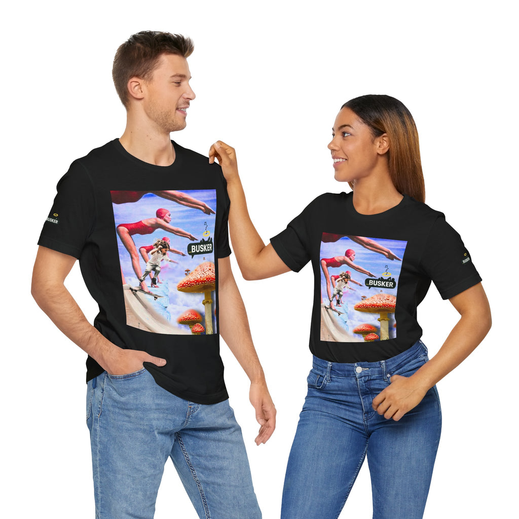 Busker Fun Graphic Tee - Unisex Jersey Short Sleeve