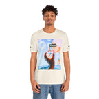 Busker Vibe Unisex Jersey Tee – Colorful Artistic Design for Summer Fun