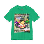 Vibrant Busker Art Tee for Creative Souls