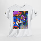 Colorful Graphic Unisex Tee, Artsy Shirt for Creative Souls, Perfect for Festivals, Unique Gift for Art Lovers, Summer Vibes, Casual Wear