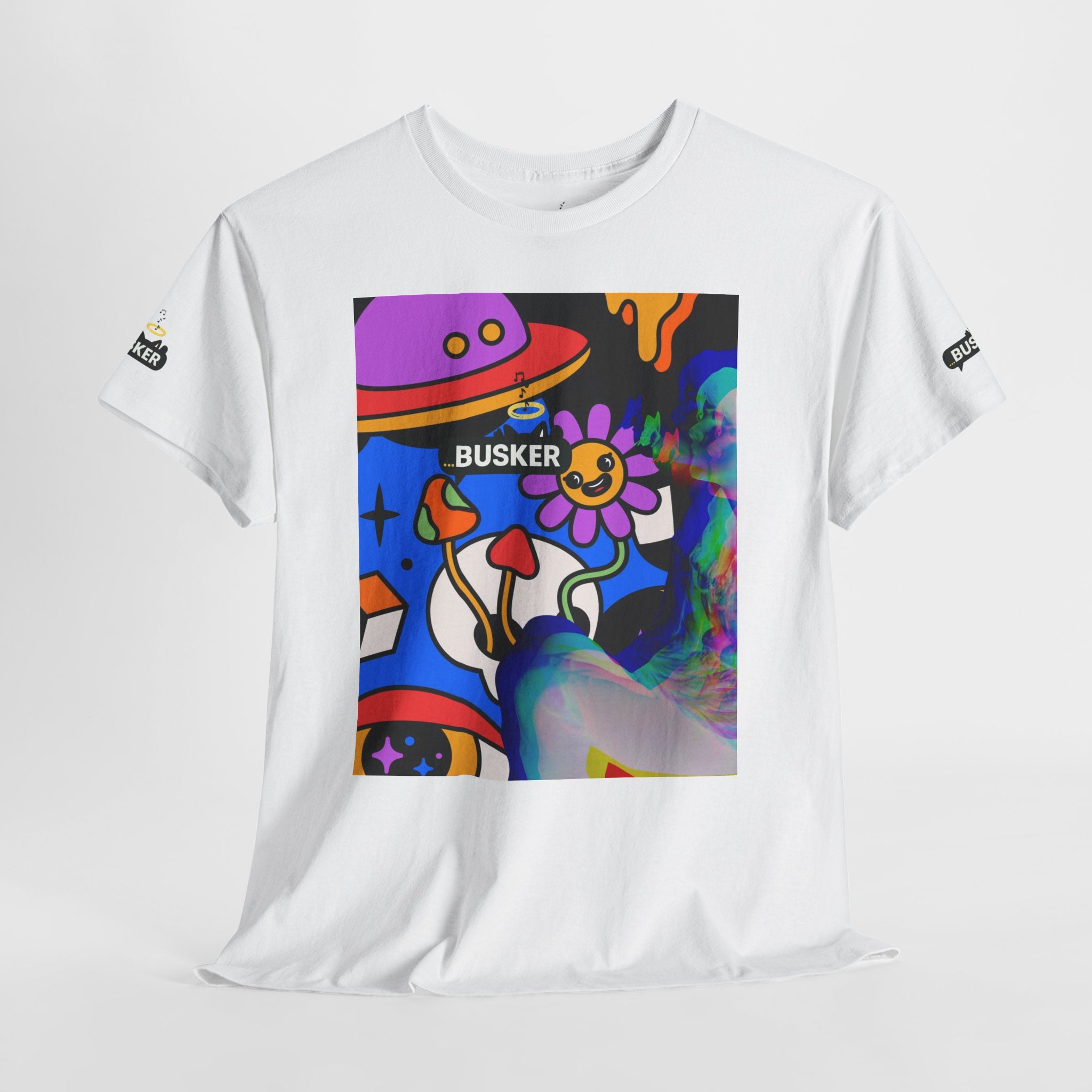 Colorful Graphic Unisex Tee, Artsy Shirt for Creative Souls, Perfect for Festivals, Unique Gift for Art Lovers, Summer Vibes, Casual Wear