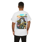 Bohemian Graphic Tee - 'Welcome Golden' Unisex Heavy Cotton Shirt