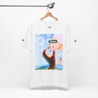 Busker Vibe Unisex Jersey Tee – Colorful Artistic Design for Summer Fun