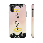 Cute Animal Phone Case, Tough Phone Cover for Pet Lovers, Gifts for Birthdays, Holidays, Music Lovers, Fun Tech Accessories