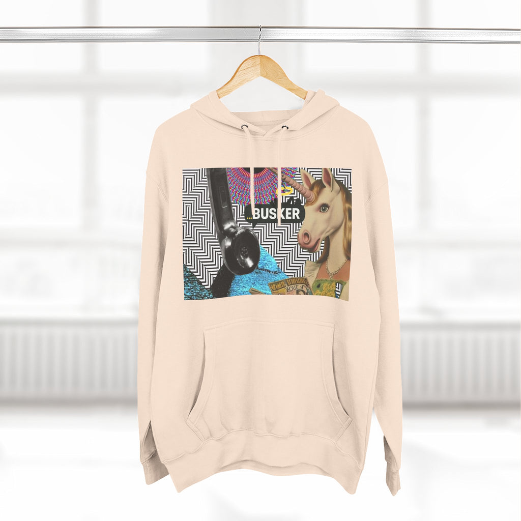 Whimsical Art Hoodie, Funny Graphic Sweatshirt, Unique Animal Designs, Cozy Gift for Kids & Teens, Perfect for Festivals & Casual Wear