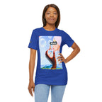 Busker Vibe Unisex Jersey Tee – Colorful Artistic Design for Summer Fun