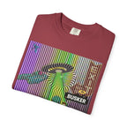 Psychedelic Busker T-Shirt, Unisex Graphic Tee, Music Lover Gift, Festival Wear, Casual Streetwear, Colorful Arttee