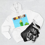Fun Gaming Fleece Hoodie - Retro Gamer Gift, Cozy Sweatshirt, Video Game Apparel, Casual Wear, Geeky Hoodie
