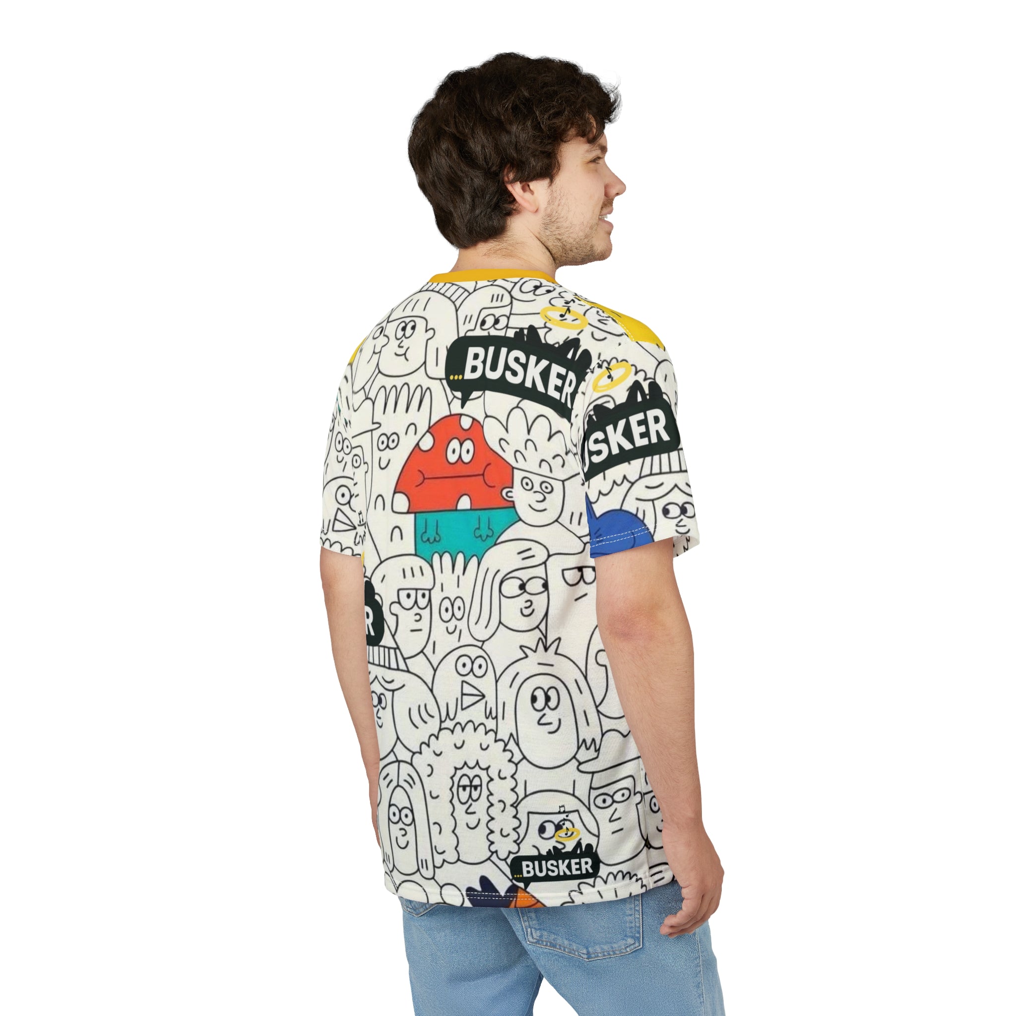 Whimsical Graphic Tee for Fun Lovers, Unique Casual Wear for Festivals, Travel Essentials, Gift Idea for Friends, Summer Vibes