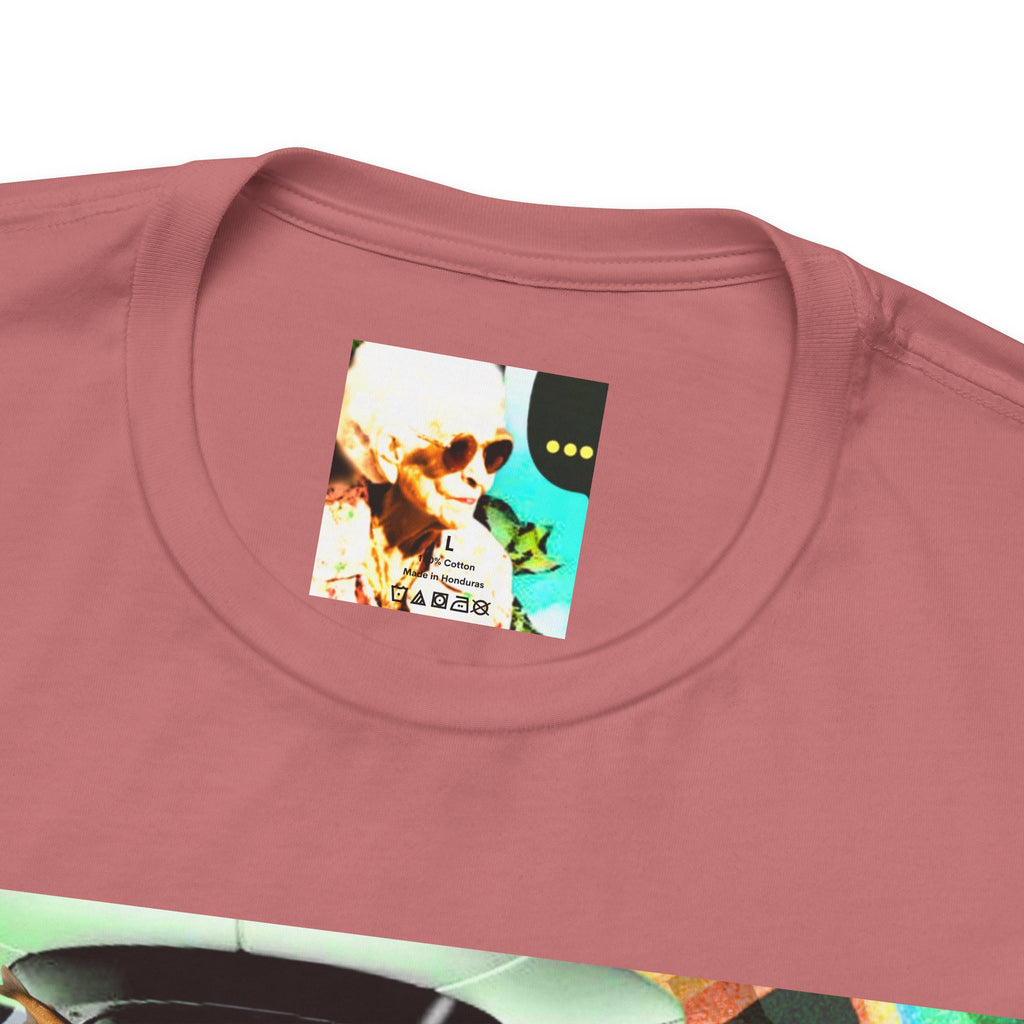 Street Art Busker Tee - Unisex Graphic Short Sleeve Shirt