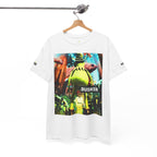 Vibrant Busker Graphic Tee for Art Enthusiasts