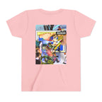 Colorful Youth Short Sleeve Tee - "Busker" Graphic Art Top