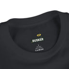 Busker Youth Short Sleeve Tee, Fun Summer Tee, Music Lover Gift, Kids Graphic T-Shirt, Festival Outfit, Creative Gift Idea