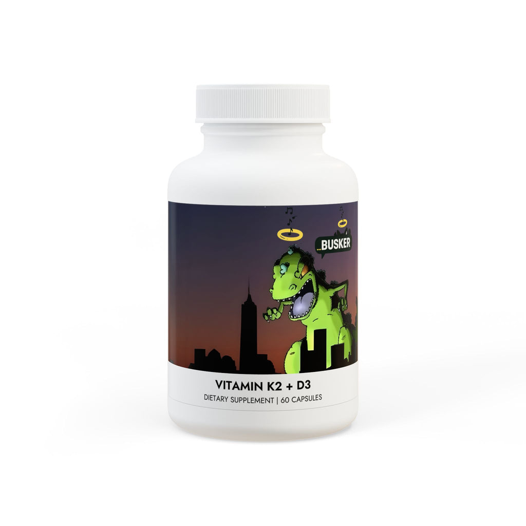 Vitamin K2 + D3 Supplement (60 Capsules)