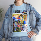 Cool Graphic Unisex Heavy Cotton Tee - 'Busker' Design