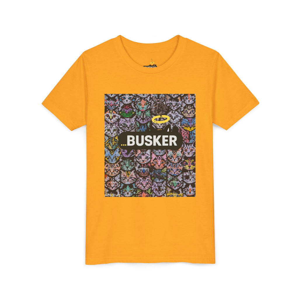 Colorful Youth Short Sleeve Tee, Fun Summer Shirt, Trendy Kids Clothing, Gift for Young Musicians, Cool Casual Wear, Birthday Present