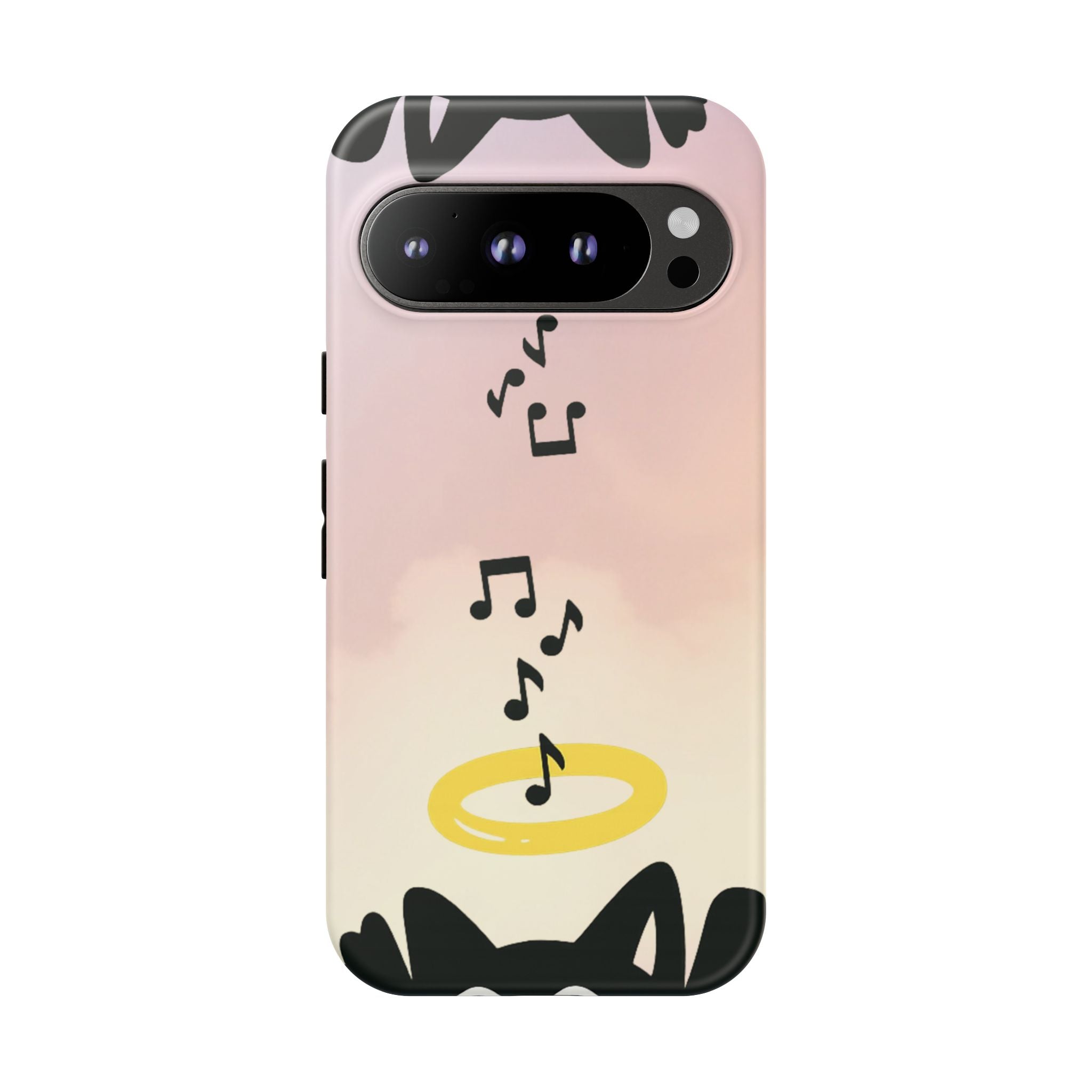 Cute Animal Phone Case, Tough Phone Cover for Pet Lovers, Gifts for Birthdays, Holidays, Music Lovers, Fun Tech Accessories