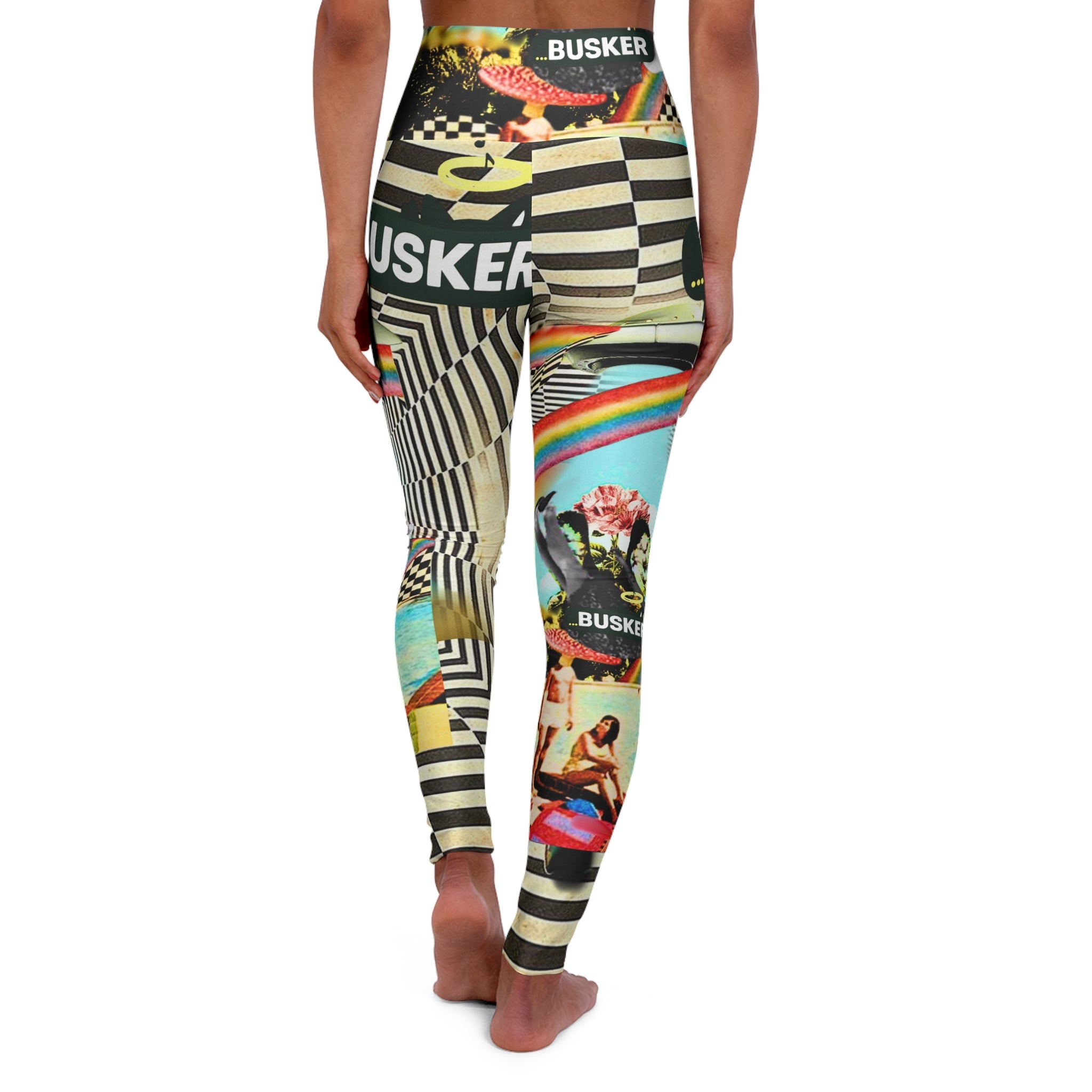 Vibrant High Waisted Yoga Leggings for Active Lifestyles