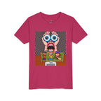Graphic Youth Tee - Colorful Fun Shirt for Kids, Party T-Shirt, Gift for Youngsters, Trendy Youth Apparel, Art-Inspired Clothing