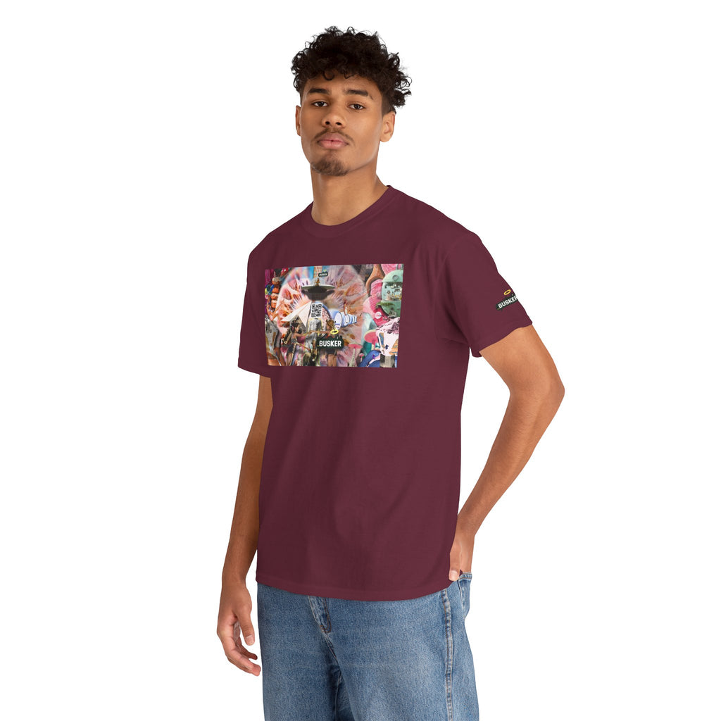 Vibrant Artistry Unisex Heavy Cotton Tee - Perfect for Creative Souls