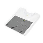 Stylish Youth Tee with Sunset Geometric Design, Summer Apparel, Kids Fashion, Gift for Birthdays, Fun Casual Wear, Graphic Tee