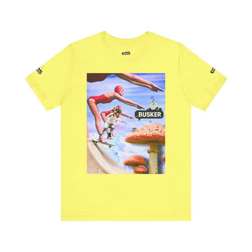 Busker Fun Graphic Tee - Unisex Jersey Short Sleeve