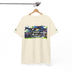Busker Graphic Tee — Vintage Street Music Poster T‑Shirt
