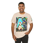 Street Art Busker Tee - Unisex Graphic Short Sleeve Shirt