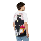 Busker-Inspired Unisex Tee, Creative Street Art Shirt, Unique Graphic Tee, Gift for Artists, Cool Casual Wear