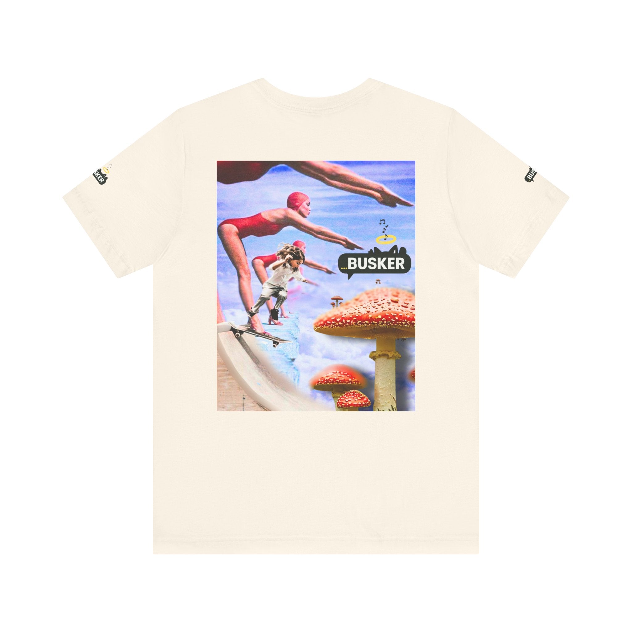 Busker Fun Graphic Tee - Unisex Jersey Short Sleeve