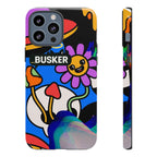 Colorful Phone Case, Cute Phone Accessories, Gift for Music Lovers, Fun Tech Gear, Unique Floral Design Case