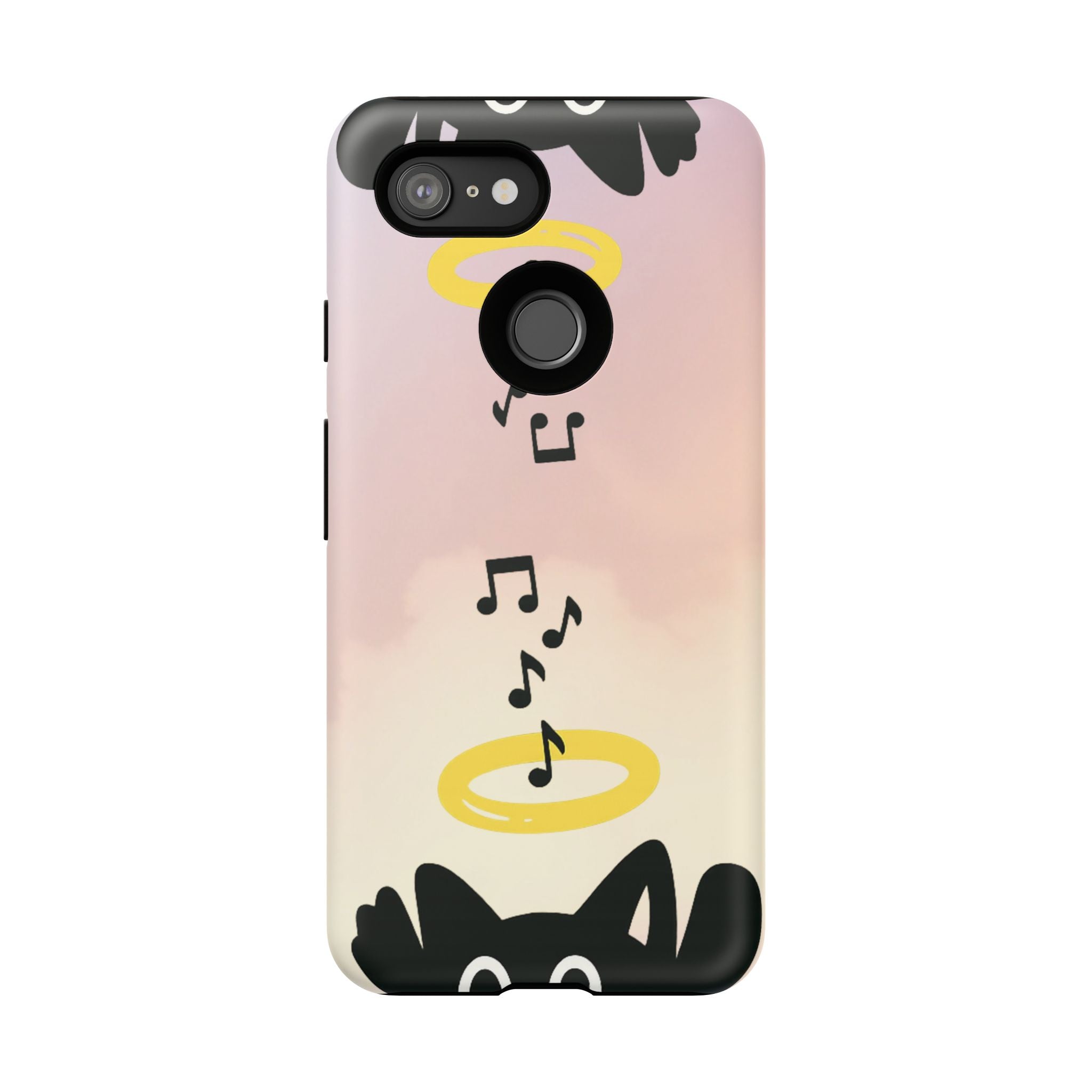 Cute Animal Phone Case, Tough Phone Cover for Pet Lovers, Gifts for Birthdays, Holidays, Music Lovers, Fun Tech Accessories