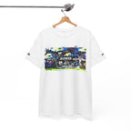 Busker Graphic Tee — Vintage Street Music Poster T‑Shirt